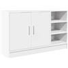 vidaXL Mobile Lavabo Bianco 90x29x55 cm in Truciolato
