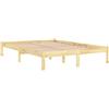 vidaXL Giroletto in Legno Massello 180x200 cm Super King