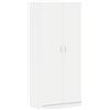 vidaXL Armadio Bianco 80x52x180 cm in Legno Multistrato