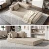 Fabulcozy Divano Letto 2 In 1 In Velluto A Coste - Pieghevole Con Braccioli, Rivestimento Lavabile, Design Moderno Per Spazi Ridotti