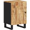 vidaXL Badkamerkast 38x33x58 cm massief mangohout