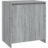 vidaXL Credenza Grigio Sonoma 70x41x75 cm in Legno Multistrato