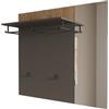 Vicco Appendiabiti da parete Irma, Antracite/Artisan, 106 x 95.8 cm | con specchio, adatto per riporre e organizzare nell'ingresso