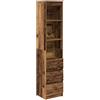 vidaXL Credenza Legno Antico 37,5x35x180 cm in Truciolato