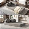 Fabulcozy Divano Letto 2 In 1 In Velluto A Coste - Pieghevole Con Braccioli, Rivestimento Lavabile, Design Moderno Per Spazi Ridotti