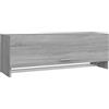 vidaXL Armadio Grigio Sonoma 100x32,5x35 cm in Legno Ingegnerizzato