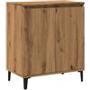 vidaXL Credenza Rovere Artigianale 60x35x70 cm in Legno Multistrato