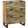 vidaXL Credenza Marrone 60 x 33.5 x 75 cm Legno massello di mango
