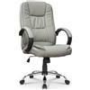 HM hemax HOME DESIGN HEMAX Poltrona Direzionale Ergonomica Saigon con Altezza - bianco