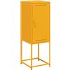 vidaXL Credenza Giallo Senape 36x39x107 cm in Acciaio
