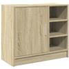 vidaXL Wastafelkast 63x29x55 cm bewerkt hout sonoma eikenkleurig