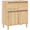 vidaXL Credenza Rovere Sonoma 60x35x70 cm in Legno Multistrato
