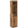 vidaXL Credenza Legno Antico 37,5x35x180 cm in Truciolato