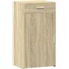 vidaXL Credenza Rovere Sonoma 50x42,5x93 cm in Legno Multistrato