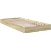 vidaXL Giroletto senza Materasso Rovere Sonoma 75x190 cm in Truciolato