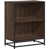 vidaXL Libreria Rovere Marrone 60x35x76 cm in Legno Multistrato