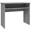vidaXL Bureau 90x50x74 cm bewerkt hout grijs sonoma eikenkleurig