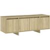 vidaXL Tv-meubel 120x30x40,5 cm bewerkt hout sonoma eikenkleurig