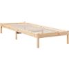vidaXL Bedframe extra lang zonder matras massief grenenhout 80x220 cm
