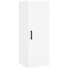 vidaXL Mobile a Parete Bianco 34,5x34x90 cm