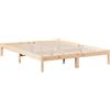 vidaXL Letto Extra Lungo senza Materasso 140x210 cm in Legno di Pino