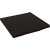 vidaXL Piano Bagno Marrone Scuro 40x40x2 cm Legno Massello Trattato