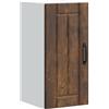 vidaXL Pensile da Cucina Lucca Rovere Fumo in Legno Multistrato