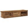 vidaXL Mobile a Parete Legno Antico 88x26x18,5 cm in Truciolato