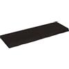 vidaXL Piano Bagno Marrone Scuro 120x40x(2-6) cm Legno Trattato