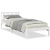 vidaXL Letto Extra Lungo senza Materasso Bianco 100x220 cm in Pino