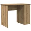 vidaXL Scrivania Rovere Artigianale 100x55x75 cm in Legno Multistrato