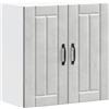 vidaXL Pensile da Cucina Lucca Grigio Cemento in Legno Multistrato