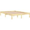 vidaXL Giroletto in Legno Massello 120x190 cm Small Double
