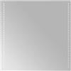 vidaXL Specchio da Bagno con Luci LED 60x60 cm