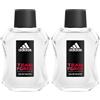 Adidas - Eau de Toilette Team Force - Profumo Uomo Spray 100 ml (Confezione da 2)