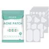 Chronetix Hydrocolloid Acne Patches with Salicylic Acid & Centella - 60% Higher Absorption for Pimple & Zit Removal - Invisible Spot Treatment for Face, Overnight Healing Blemish Dots - 72 Conteggio