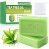 Ycaaeo 2PCS Sapone Tea Tree, Tea Tree Oil Soap, Sapone All'olio di Tea Tree