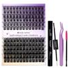 WENDY LASHES Kit Ciglia Ciuffetti D Curl Mixed Natural 16-20mm