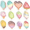 iJiZuo 720 Pezzi Blocchetti Memo Adesivi, Note Adesive dei Cartoni Animati, Mini Note Adesive, Piccoli Regali per Feste di Compleanno a Scuola per Bambini(Motivo Gelato)