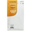 Cangini Filippi Ricambio Organizer Agenda Giornaliera 2026 cm. 9,5×17