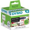 DYMO LW Etichette Multiuso, Autoadesive, per Etichettatrici LabelWriter, 1 Rotolo da 320 Etichette Facilmente Staccabili, 54 x 70 mm