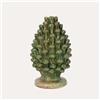 KeyHome Store Pigna Artigianale in Terracotta Verde H.16x25 cm