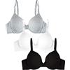 Fruit of the Loom Smooth Cotton T-Shirt Bra - Ultra-Soft, Flexible, And Invisible Under Tees Reggiseno a t-Shirt Donna (Pacco da 1)