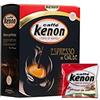 KENON 50 Cialde Kenon Caffè Espresso Qualità Artigianale con Aroma Intenso, Confezionate Singolarmente per Freschezza e Gusto Autentico Compatibili con Macchine Espresso