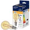 Müller Licht Goccia LED retro LED oro 2,2W E14 150lm 2000K chiaro
