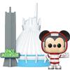 Funko Pop! Town: Walt Disney World 50th - Space Mountain and Mickey Mouse,