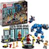 LEGO Marvel Laboratorio di Iron Man: Sala delle Armature - Giocattolo per Fan