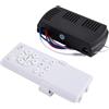 Igniport Telecomando per ventilatore da soffitto ad alta tensione con 6 velocità, ricevitore da 50 W per luce del ventilatore, controllo wireless 100-240 VAC (B)