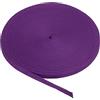 PATIKIL Nastri in Sbieco di Cotone 1cm 45m Nastro Cotone Twill Nastro Rilegatura Fettuccia Spina Pesce per Cucito Regalo Avvolgimento Artigianato Fai Da Te Profondo Viola