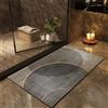 Jdozfo Tappeto da Bagno Antiscivolo, Tappeti Bagno Rectangle Tappetino Doccia Super Assorbente, Tappeto Ingresso Interno Lavabile, Tappetino Bagno Asciugatura Rapida Rug 50x80cm 6-1130